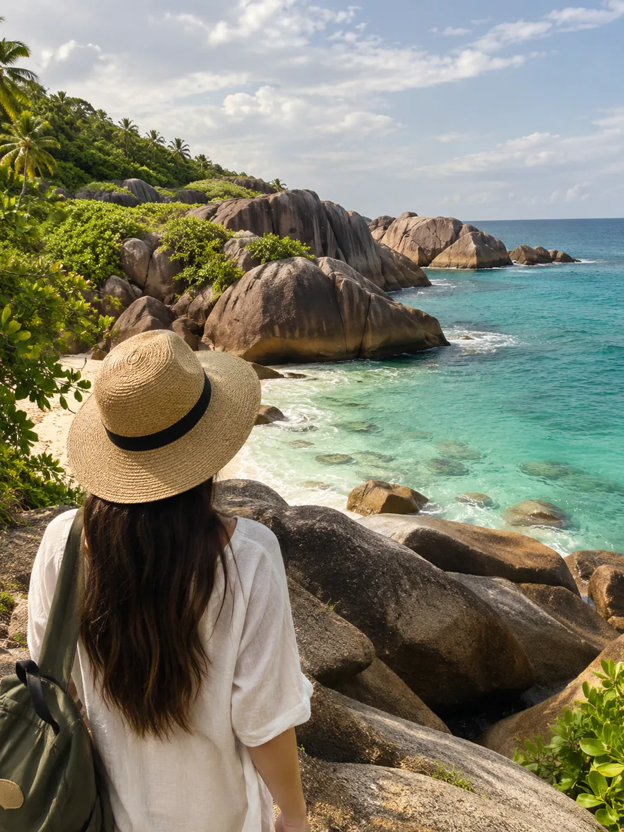 View at Anse Marron